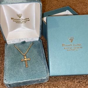 Gold Cross Necklace